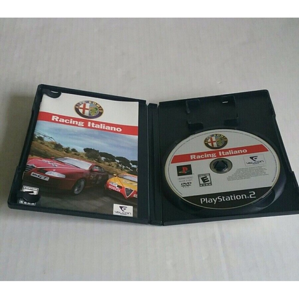 Alfa Romeo Racing Italiano Complete w/ Manual (PS2) Sony PlayStation 2